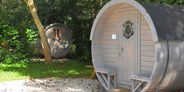 Luxuscamping - Bayern - Bereich Glampingfässer - Campingfass am Waldcamping Brombach