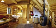 Luxuscamping - Südtirol - Bozen - Chalet Innenansicht - Camping Residence Chalet CORONES - Chalets auf Camping Residence Chalet CORONES