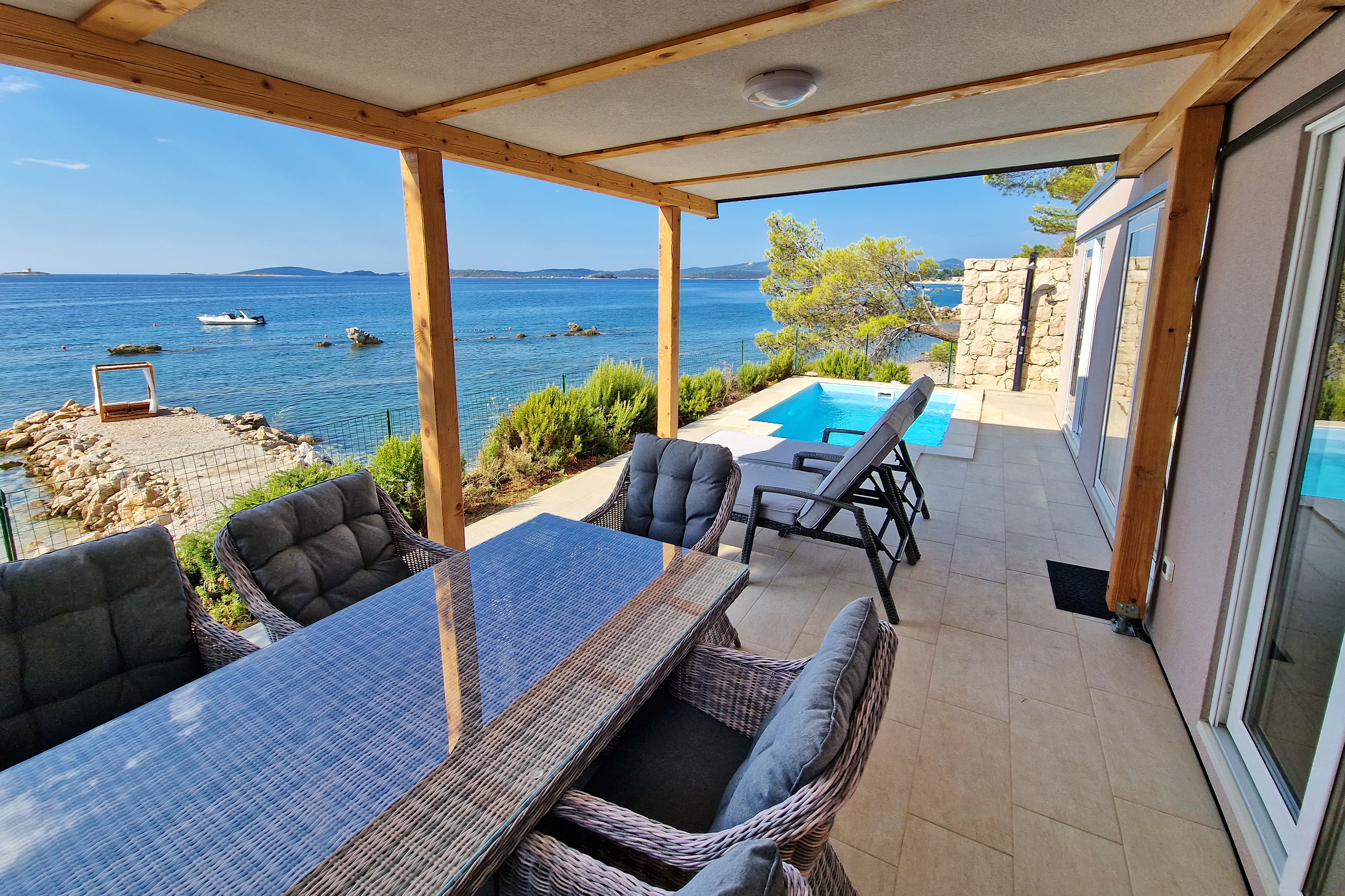 Camping de lujo - Imbiss - Dalmacia - Luxury mobile home with swimming pool on the beach - Lavanda Camping****