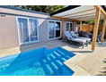 Glampingunterkunft: Lavanda Camping - Luxury Mobile Home mit Pool on the beach -40m2+terrace - Luxury Mobile Home mit swimmingpool