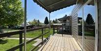Luxuscamping - Camping Montorfano - Terrasse der Mobile homes - Camping Montorfano