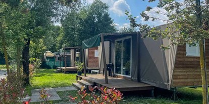Luxuscamping - Lombardei - Maxi tent auf Camping Montorfano - Camping Montorfano Maxi tents