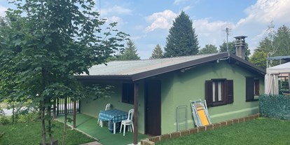 Luxuscamping - Lombardei - Bungalow auf Camping Montorfano  - Camping Montorfano Bungalows