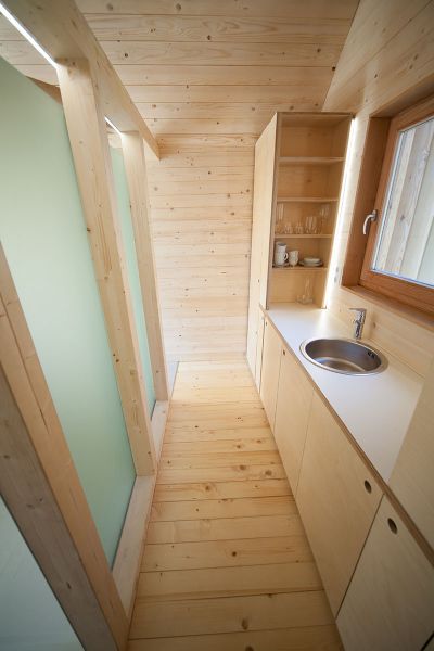 Glampingunterkunft: Holzhütte „Glamping Lilija“