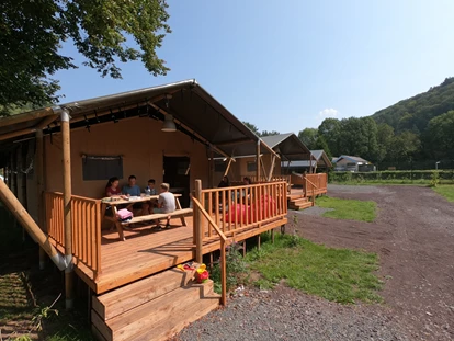 Luxury camping - Art der Unterkunft: Safari-Zelt - Hunsrück - Safarizelt XL - Moselcampingplatz Alf Luxus-Safarizelt XL