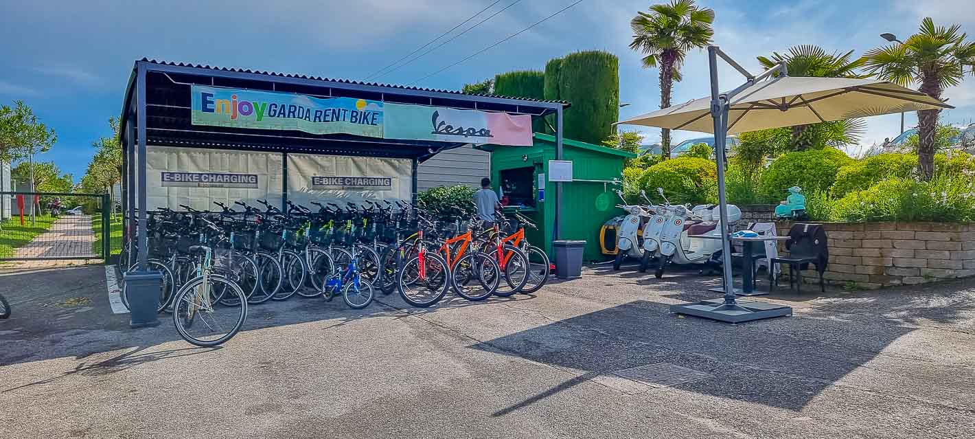 Campeggio di lusso - Supermarkt - veneto - Camping Lido Lazise - Radverleih - Camping Lido Lazise