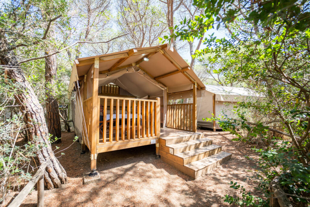 Camping de lujo - Art der Unterkunft: Lodgezelt - Italia - Mini Lodge Tent - Camping Village Maremma Sans Souci  Mini Lodge Zelt