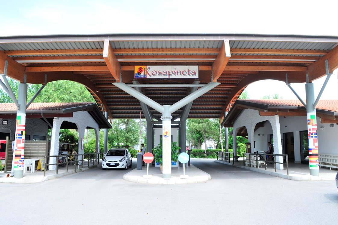 Glampingunterkunft: Luxusmobilheim von Gebetsroither am Camping Village Rosapineta