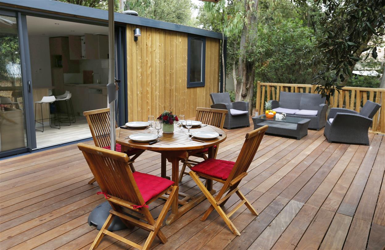 Glampingunterkunft: K-WEST Luce & Mare Mobilheim - Mobilheime