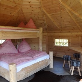 Glampingunterkunft: gemütlich, urig und kuschelig - Trekkinghütte Cottage