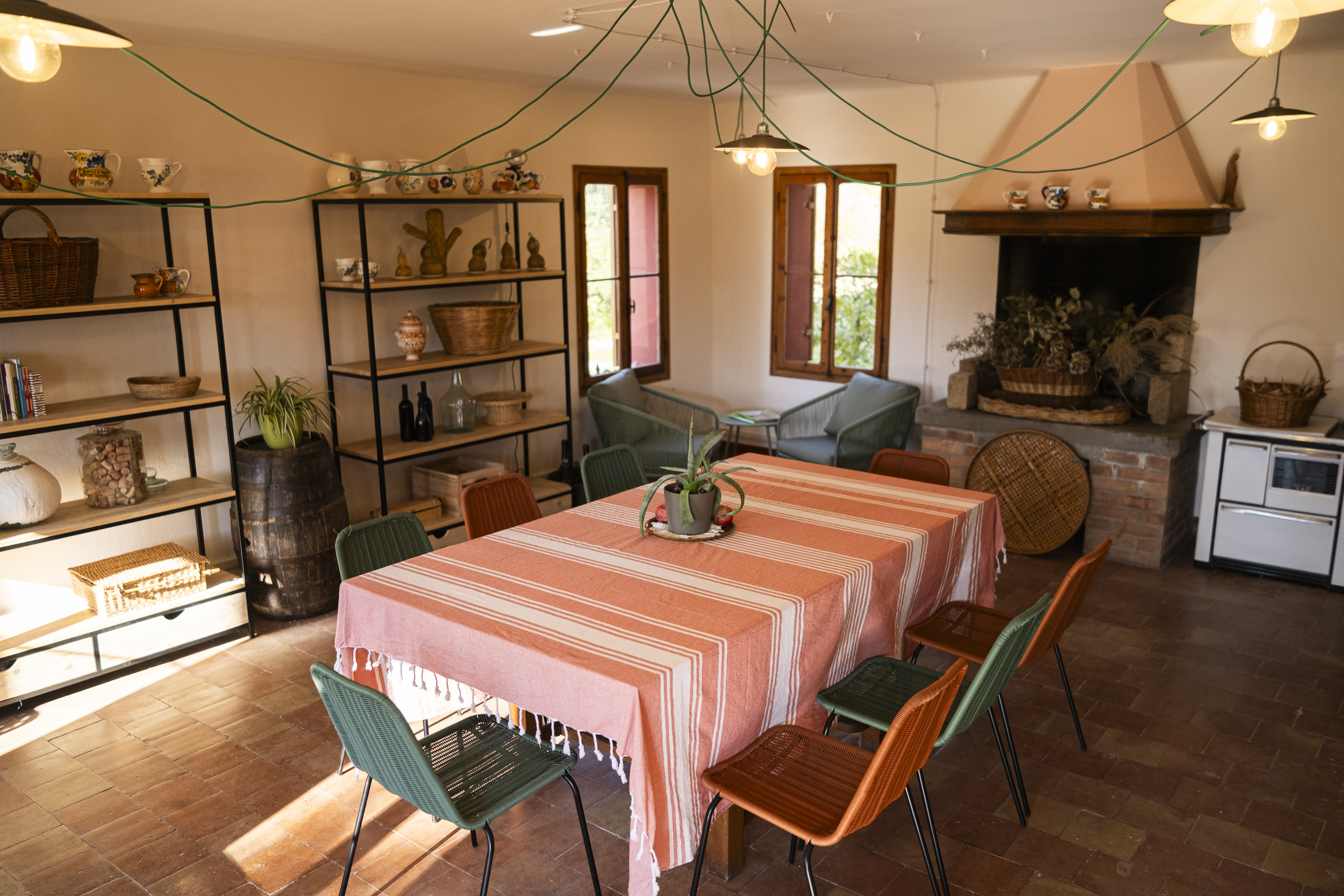 Glamping: communal lounge - Agri Glamping Il Bosco di Marino