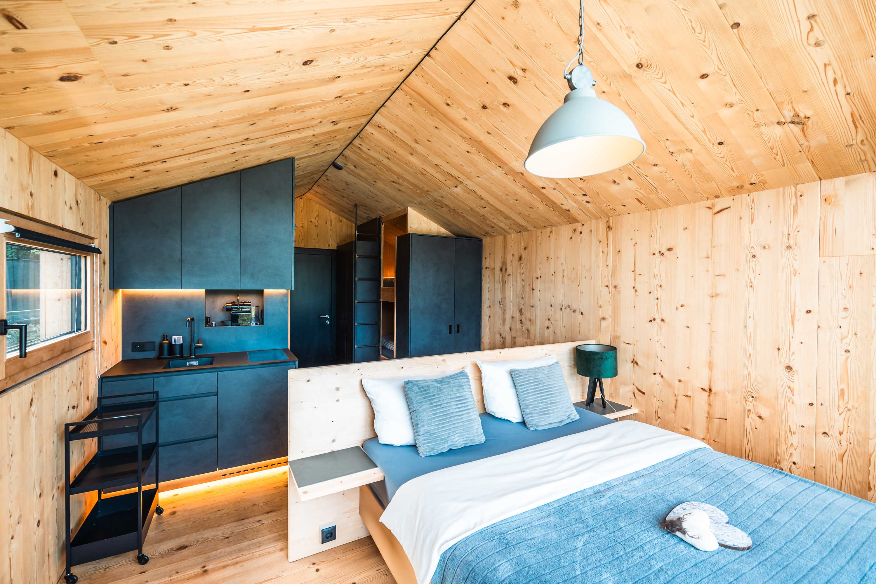 Glampingunterkunft: Himmelchalets (Panoramachalet) am Alpencamping Nenzing  - Alpencamping Nenzing