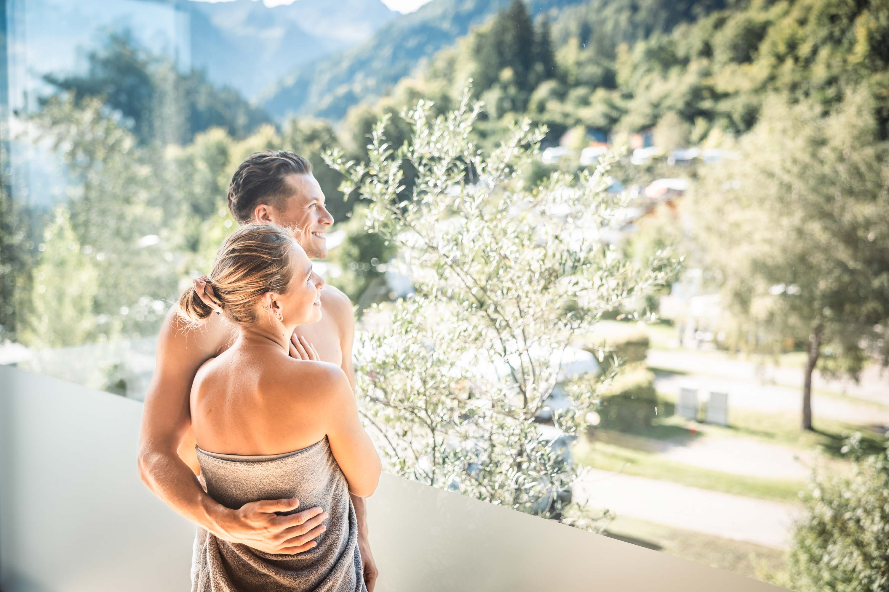 Glampingunterkunft: Wellness und Sauna am Alpencamping Nenzing  - Alpencamping Nenzing