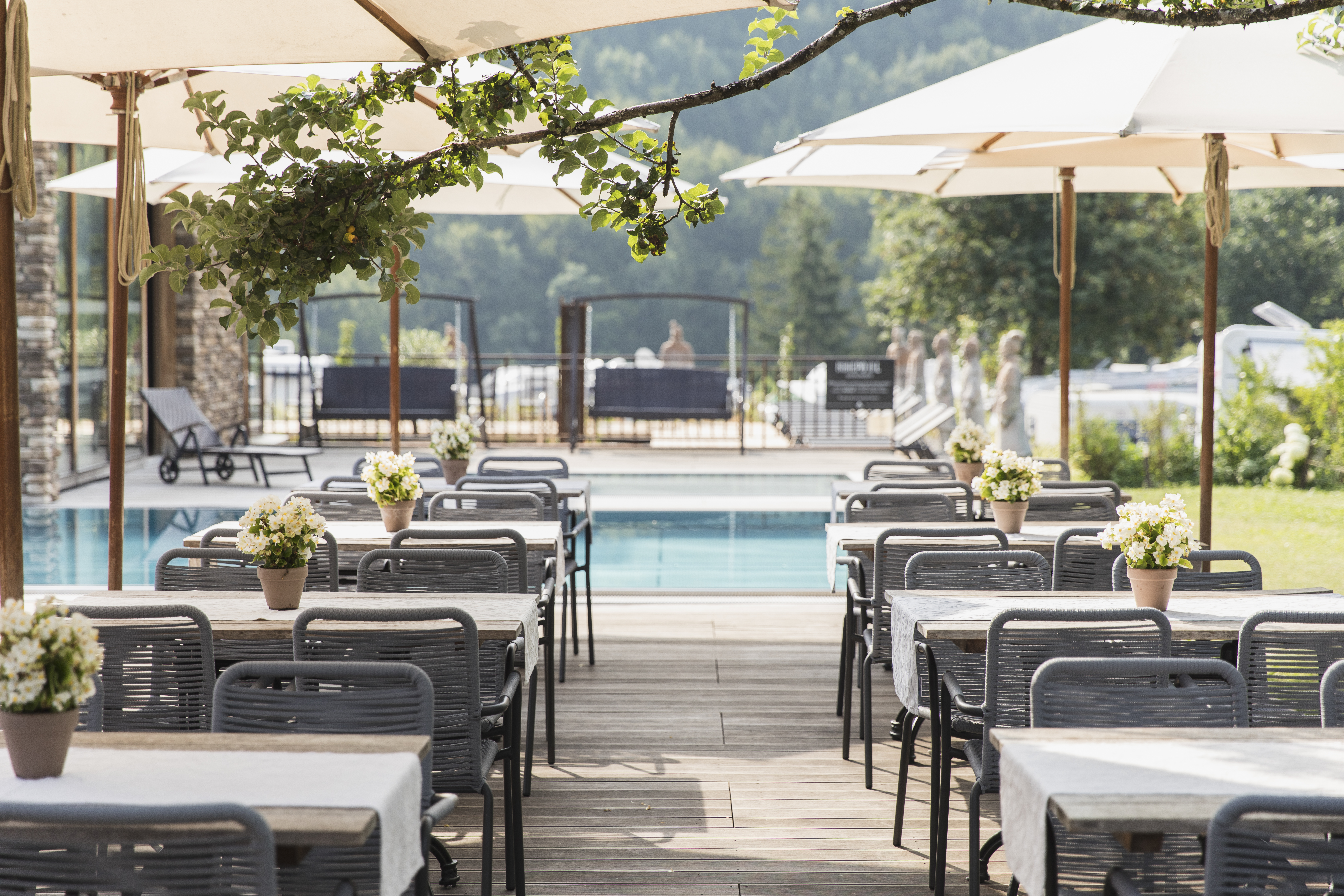 Glampingunterkunft: Restaurants und Kulinarik am Alpencamping Nenzing  - Alpencamping Nenzing