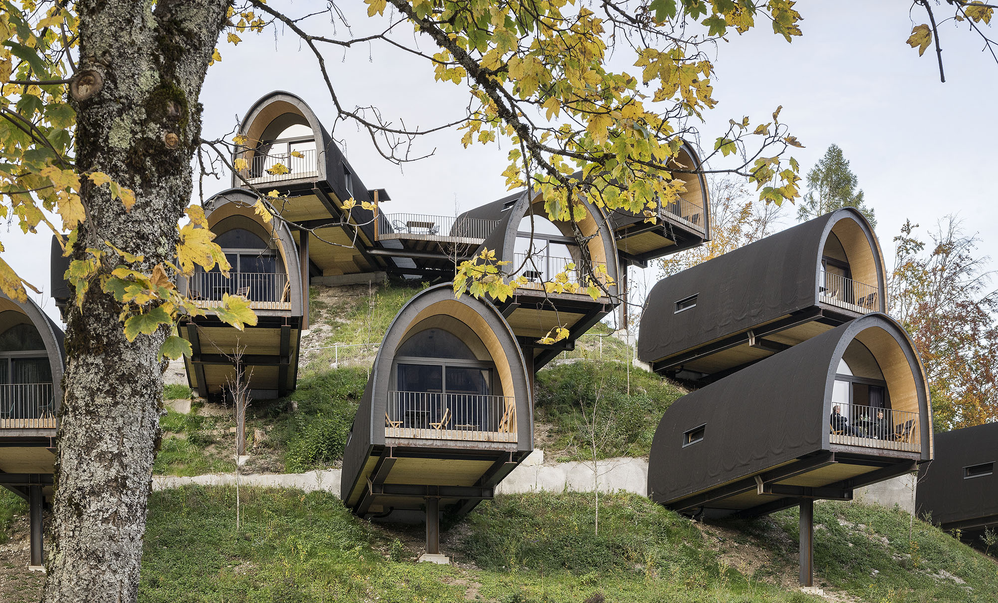 Glampingunterkunft: Himmelchalets am Alpencamping Nenzing - Hier beginnt der Himmel - Chalets