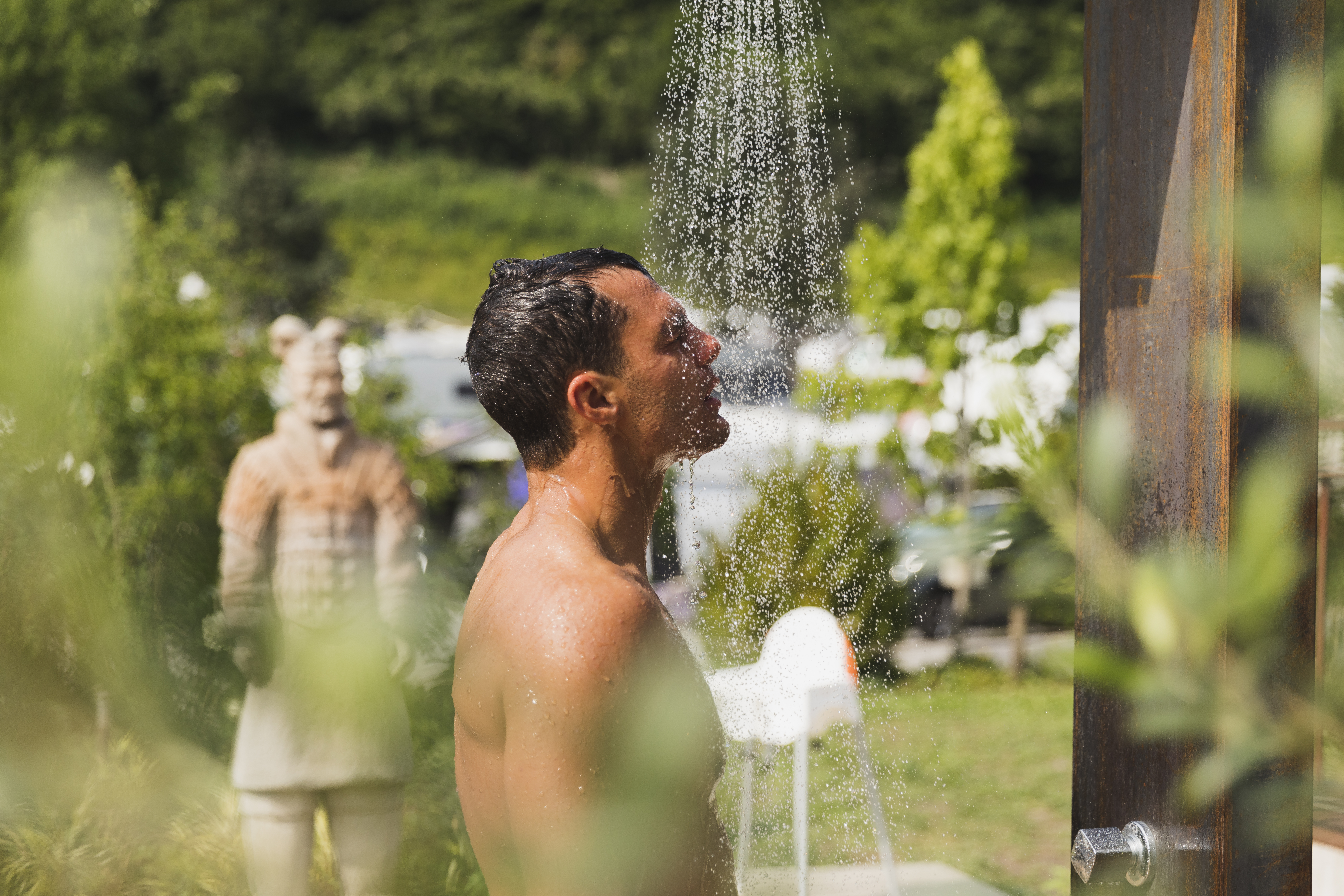 Glampingunterkunft: Wellness und Pools am Alpencamping Nenzing  - Chalets