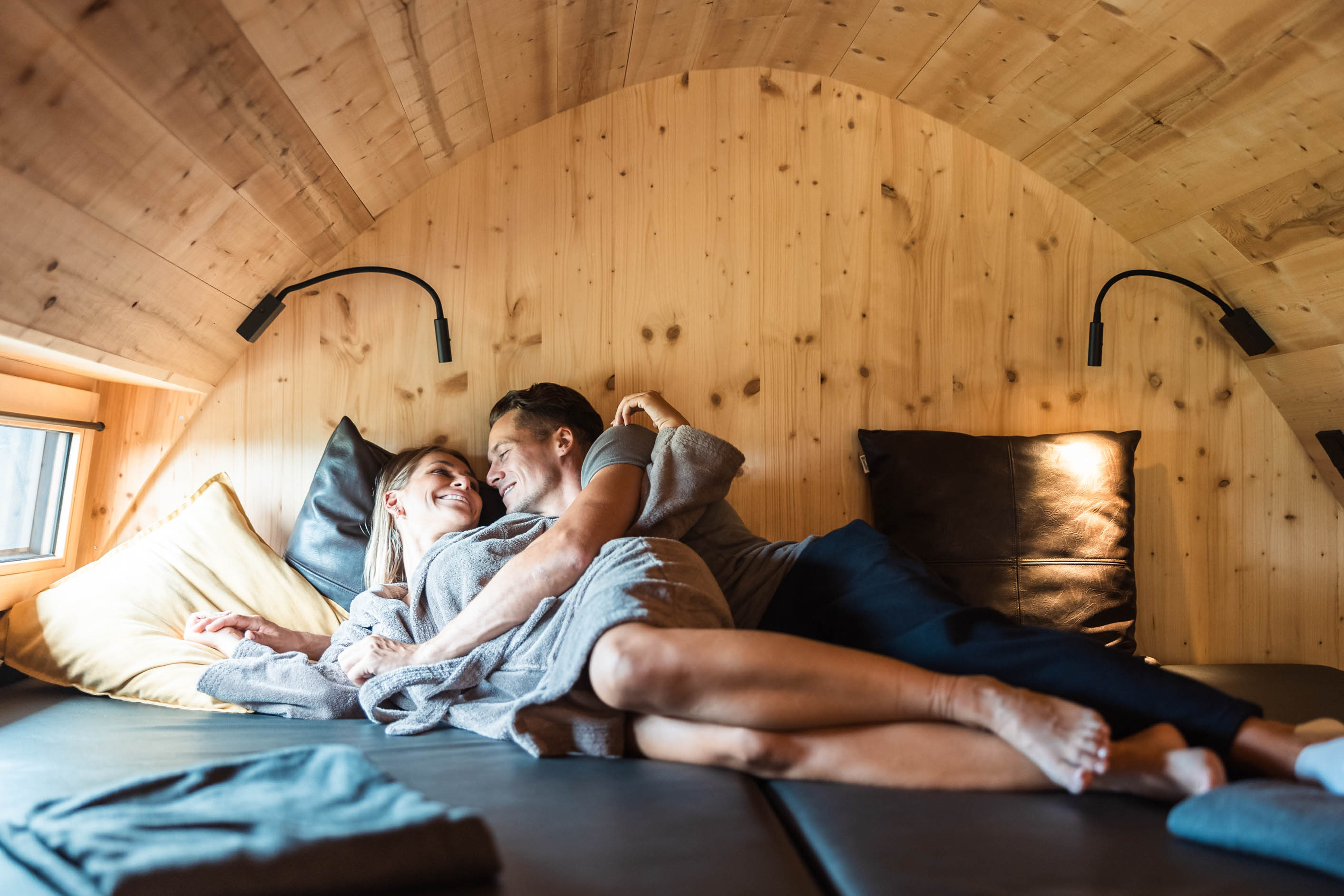 Glamping: Himmelchalet (Luxuschalet) am Alpencamping Nenzing - Alpencamping Nenzing