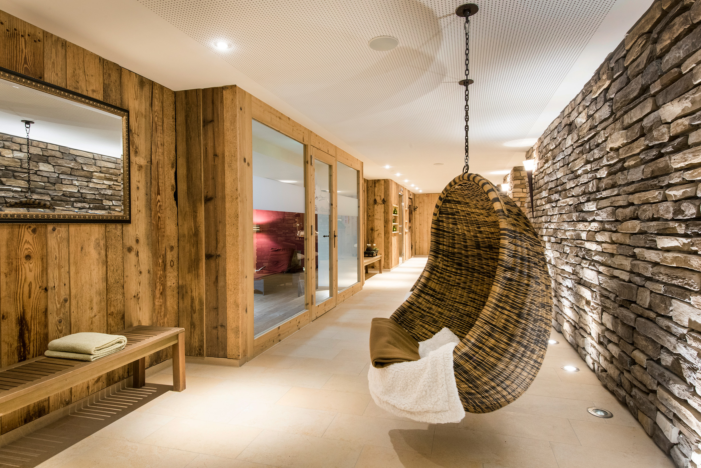 Glamping: Wellness und Saunas am Alpencamping Nenzing - Alpencamping Nenzing