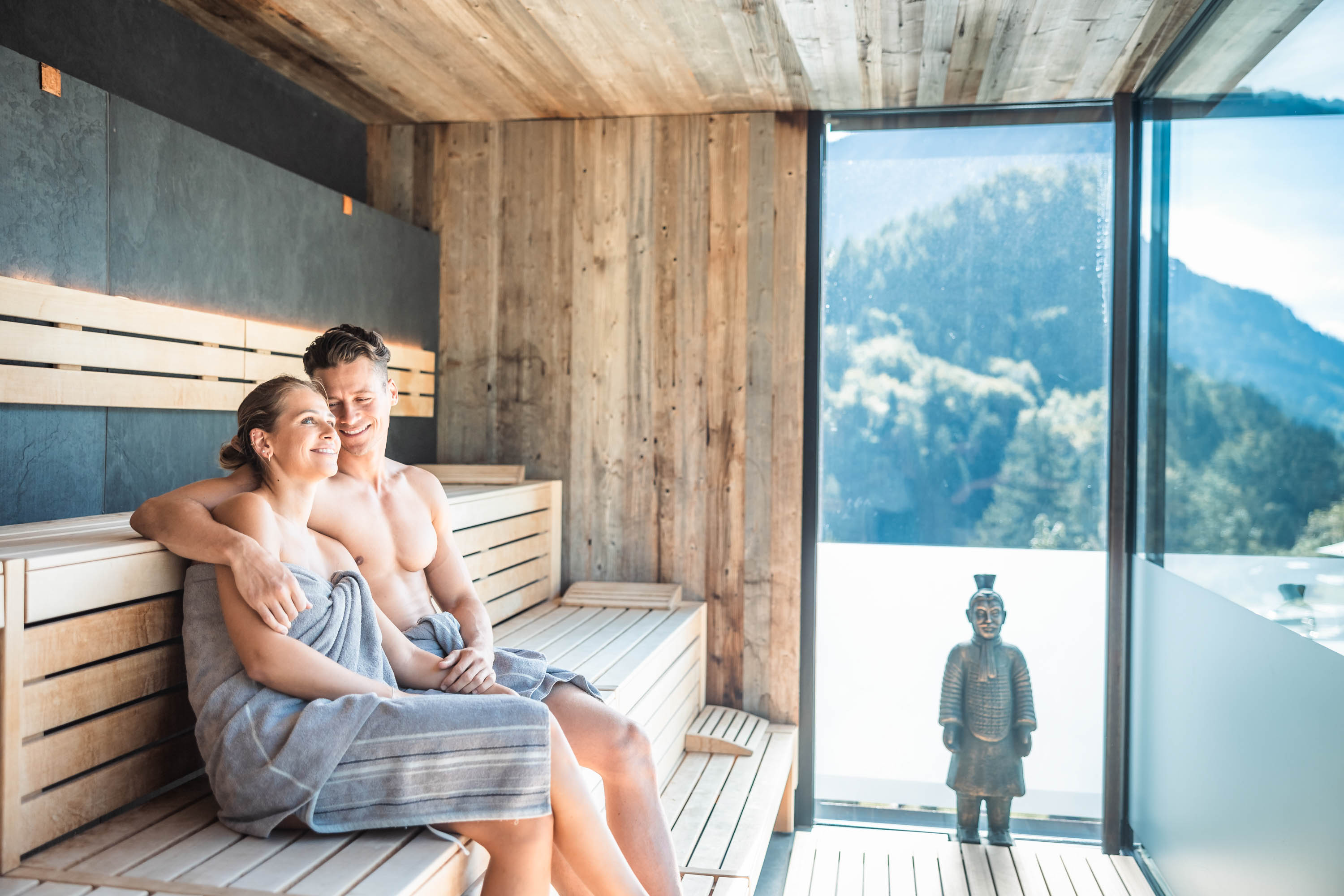 Glamping: Wellness und Sauna am Alpencamping Nenzing - Alpencamping Nenzing