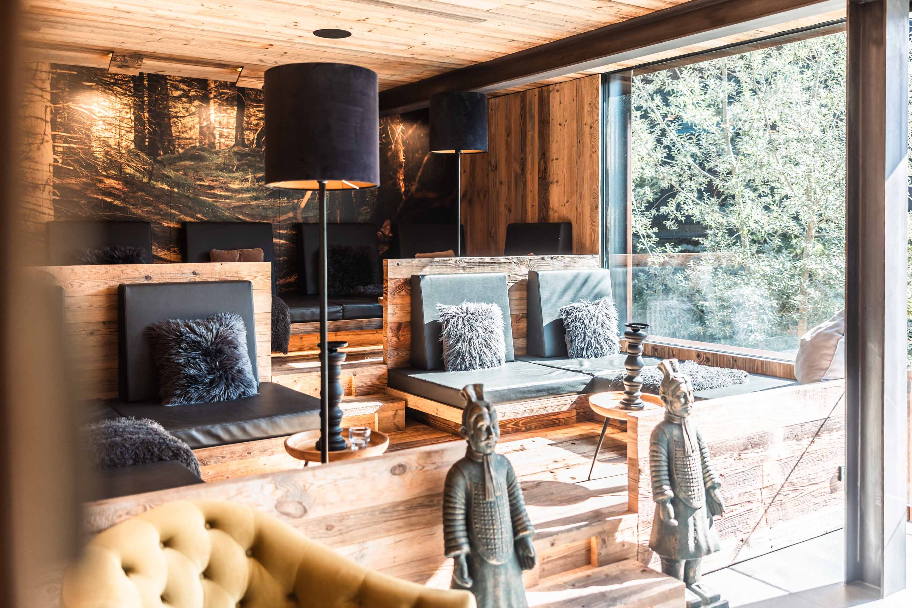 Glamping: Wellness und Sauna am Alpencamping Nenzing - Alpencamping Nenzing