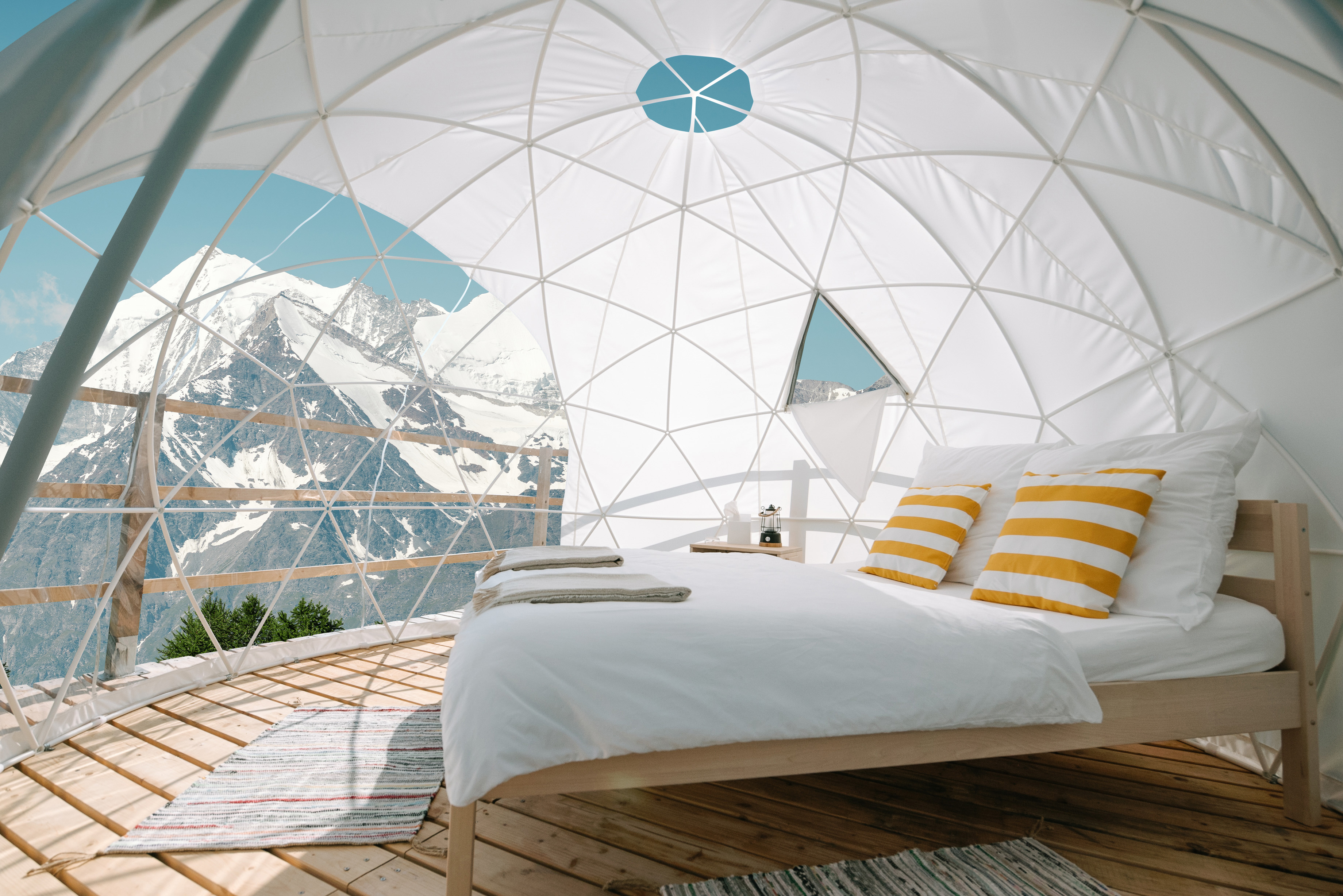 Glamping: Adventurly Pop-up Glamping Hannigalp