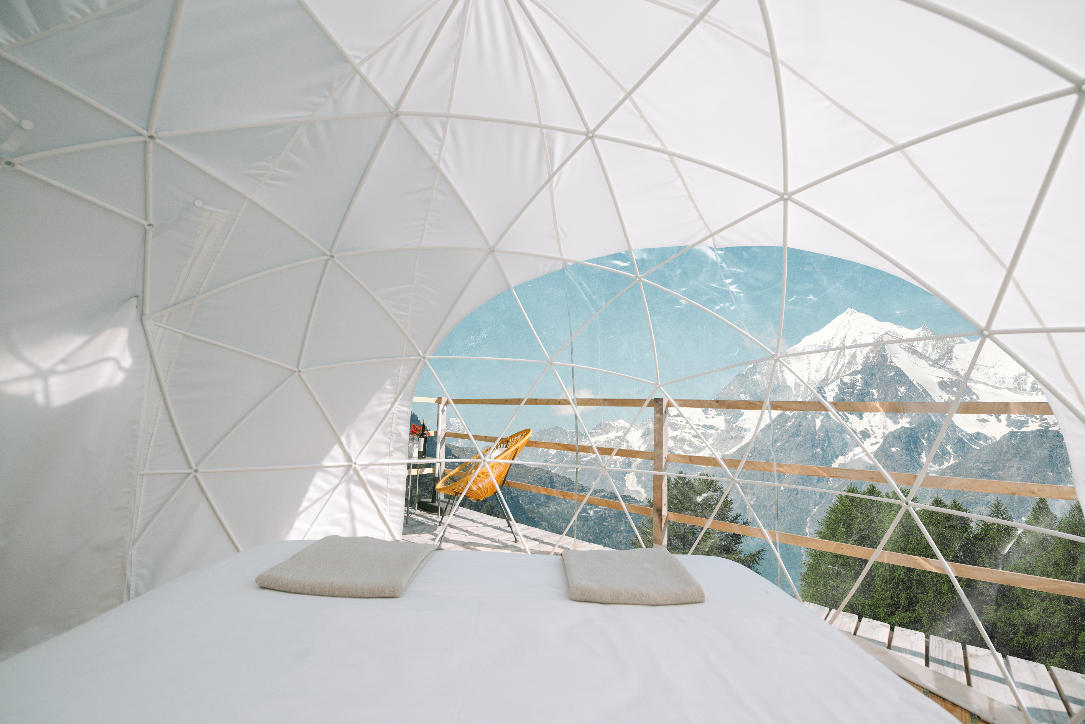 Glamping: Adventurly Pop-up Glamping Hannigalp
