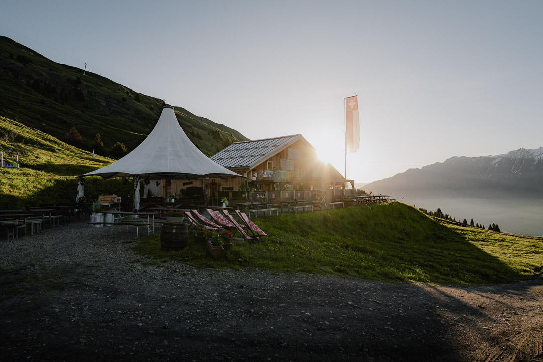 Glampingunterkunft: Adventurly Bubble-Suite | Bergfenster