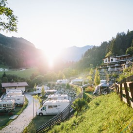 Glampingunterkunft: Bungalows auf Camping Zögghof