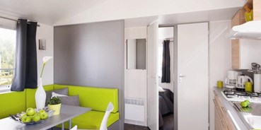 Luxuscamping - Pierrefitte-sur-Sauldre - Cottage 3 Schlafzimmer *** - Chalet / Cottage für 4-6 Personen auf Domaine des Alicourts