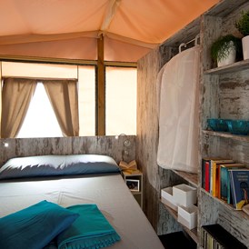 Glampingunterkunft: Schlafzimmer - Glamping Zelte auf Zaton Holiday Resort