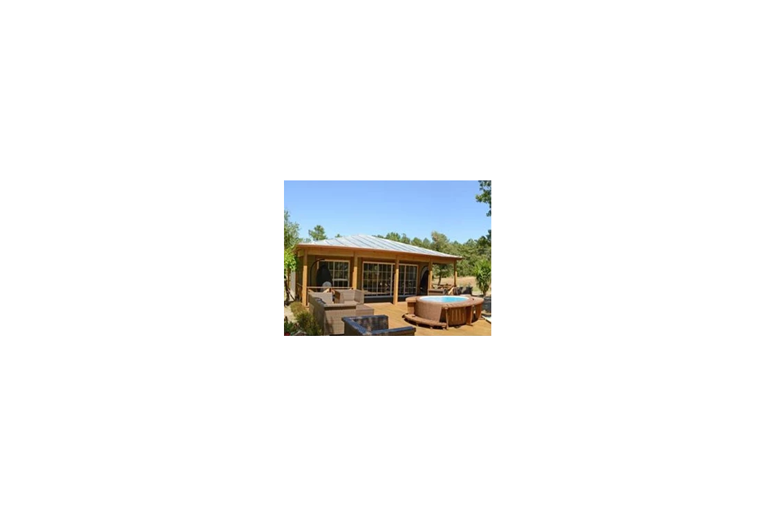 Glampingunterkunft: Chalet ARCHIPEL auf Yelloh! Village Camping Resort & Spa Sylvamar