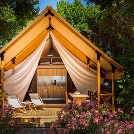 Glampingunterkunft: Fläche: 38 m² - Safari-Zelte auf Krk Premium Camping Resort