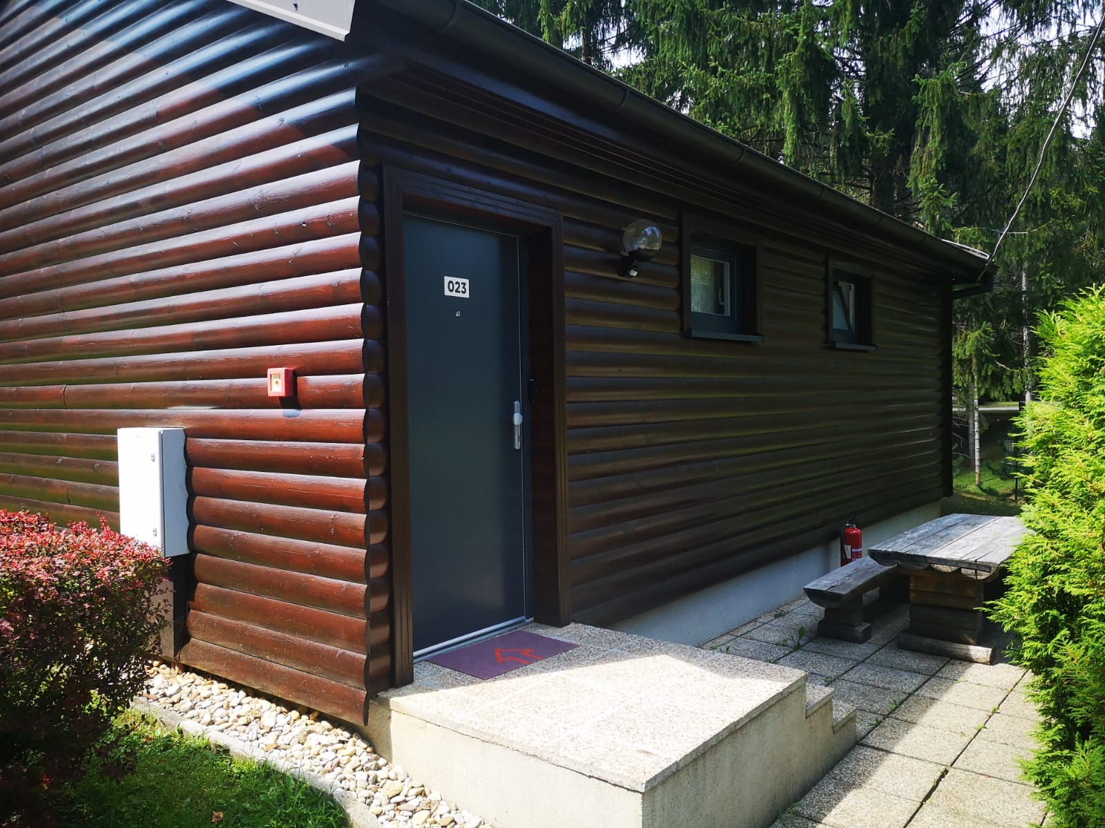 Glampingunterkunft: Bungalows