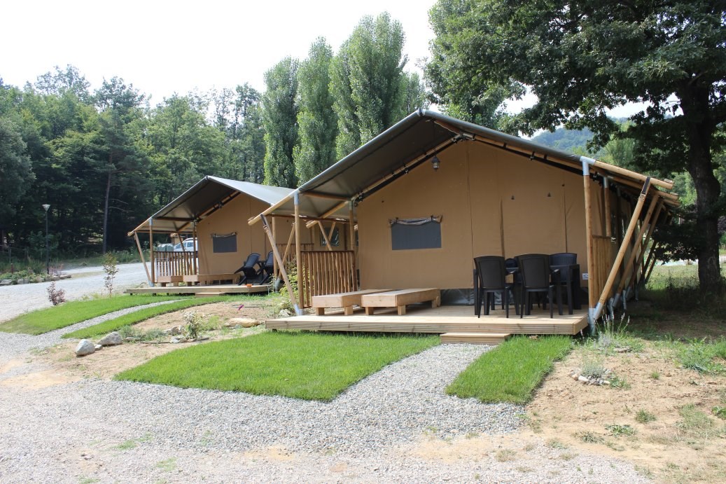 Glampingunterkunft: Comfort Lodge Zelte auf dem Comfort Camping Tenuta Squaneto