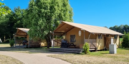 Luxuscamping - Grill - Glamping Heidekamp