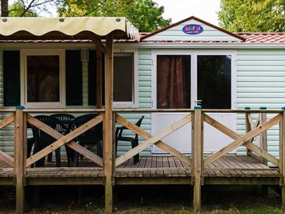 Luxuscamping - Mobile Home Plaisancier am Camping Ile De La Comtesse