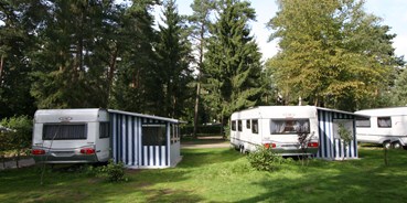 Luxuscamping - Art der Unterkunft: Campingfahrzeug - Wohnwagen Typ 1 am Südsee-Camp