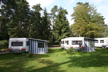 Glampingunterkunft: Typ 1 Wohnwagen - Wohnwagen Typ 1 am Südsee-Camp