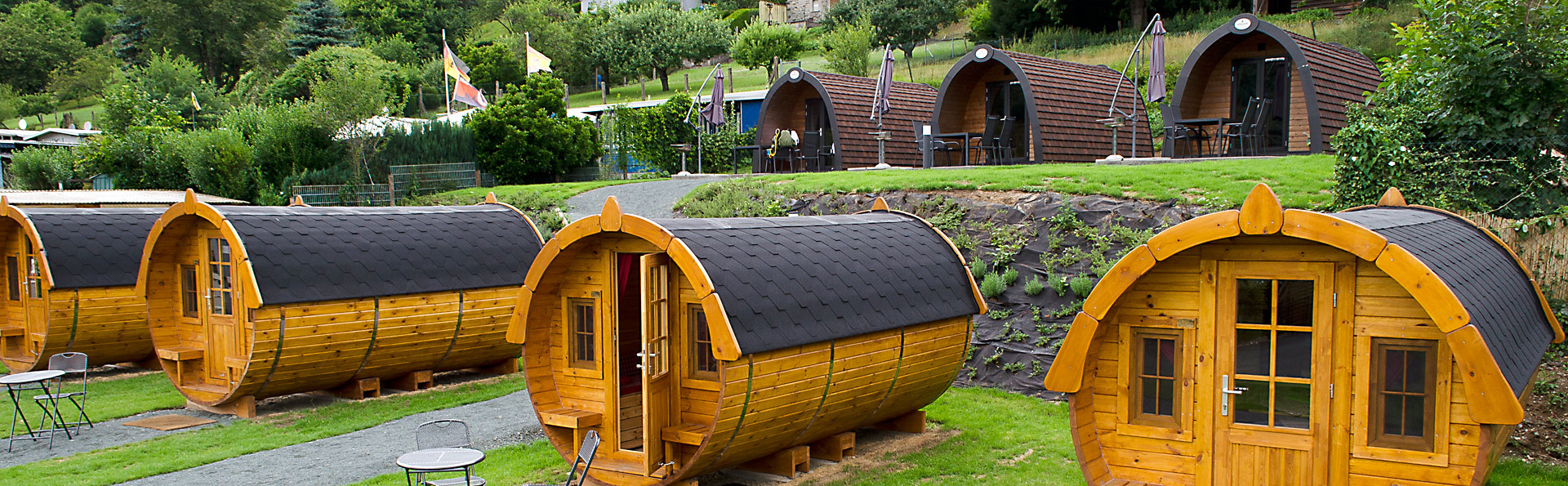 Luxuscamping - Art der Unterkunft: Schlaffass - Camping Odersbach Campingpod