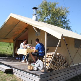 Glampingunterkunft: Schwarzwaldzelt - Schwarzwald-Lodge auf Camping Schwarzwaldhorn