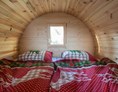 Glampingunterkunft: Schlaf-Fässer auf Campingplatz Hegne