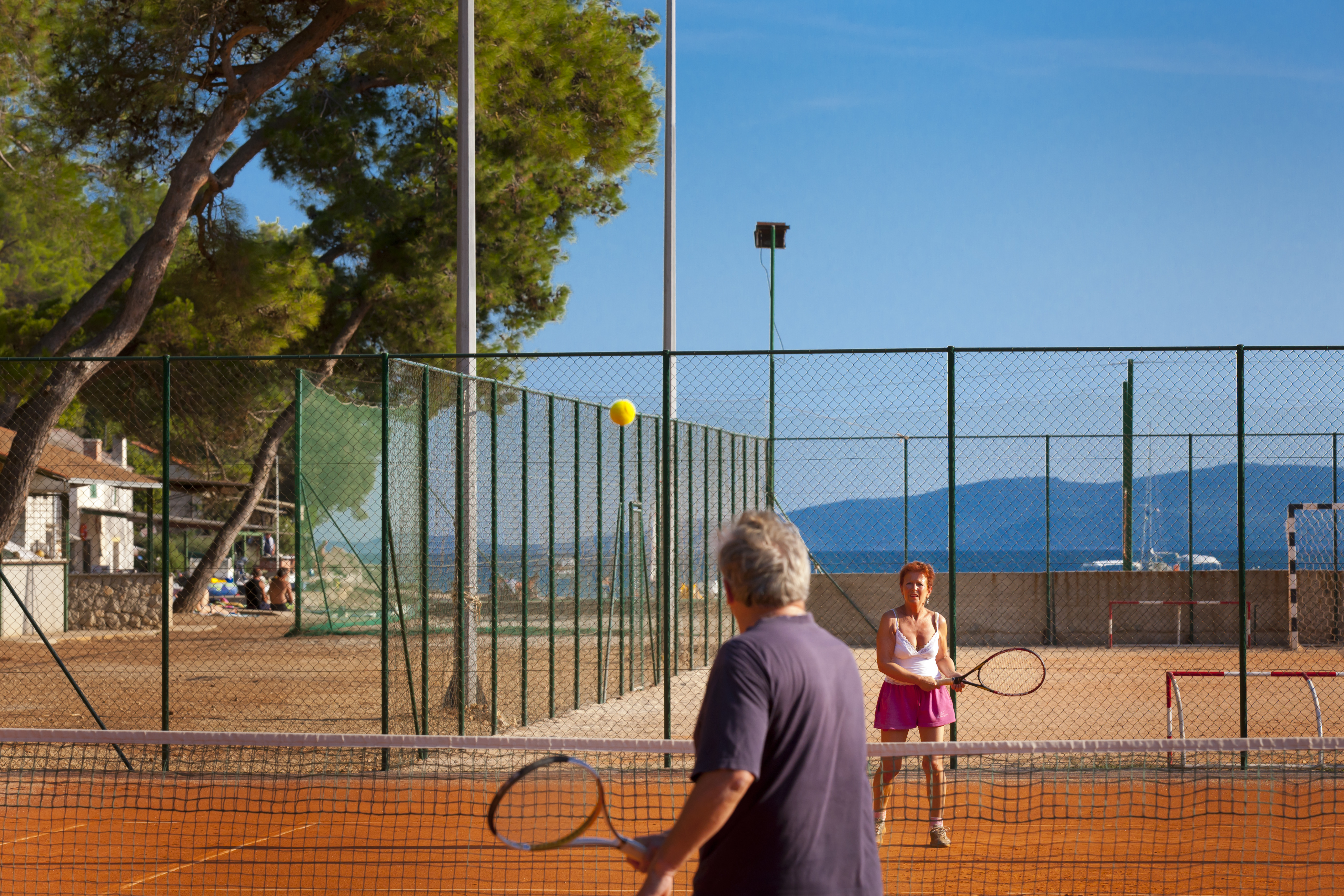 Glampingunterkunft: Tennis - Glamping-Zelte