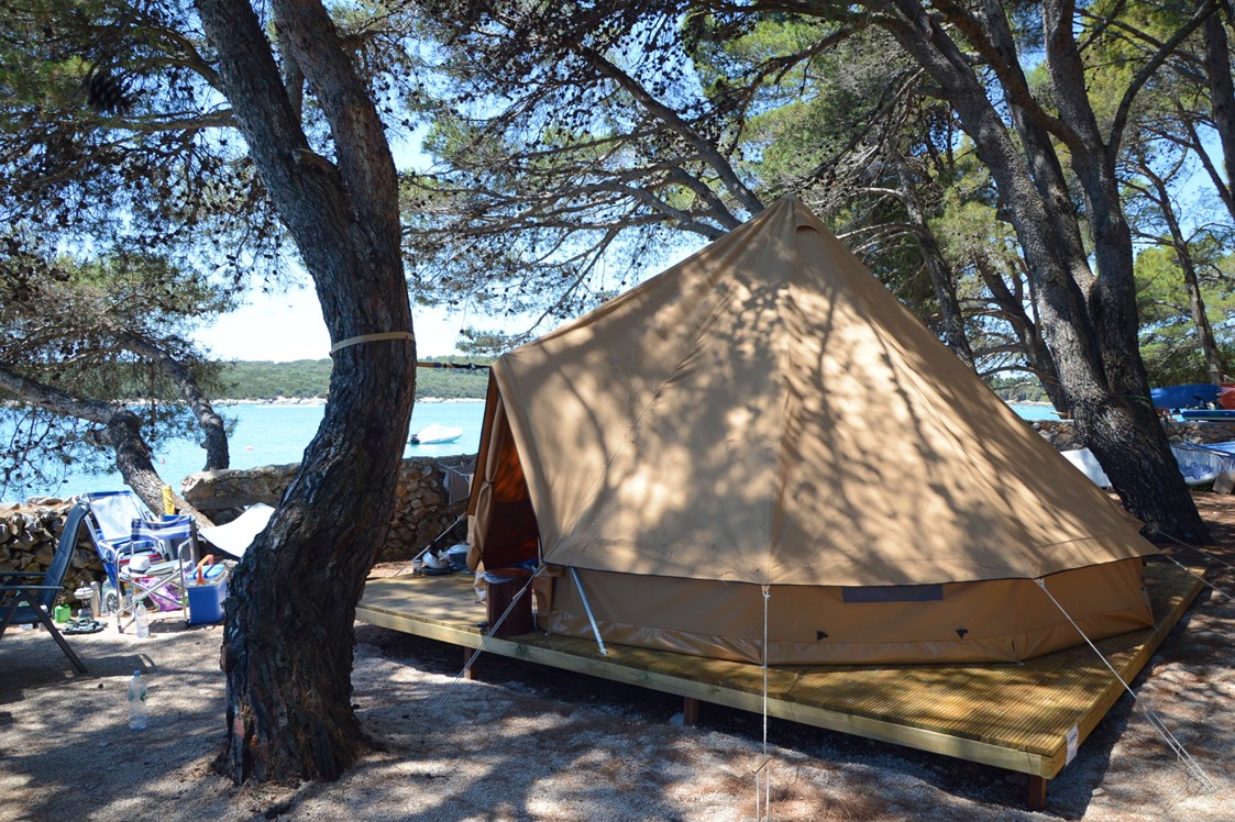 Glampingunterkunft: Bell Tent - Glamping-Zelte auf Camping Baldarin