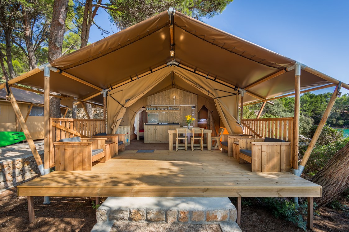 Glampingunterkunft: Glamping Premium Tent - Glamping-Zelte auf Camping Baldarin