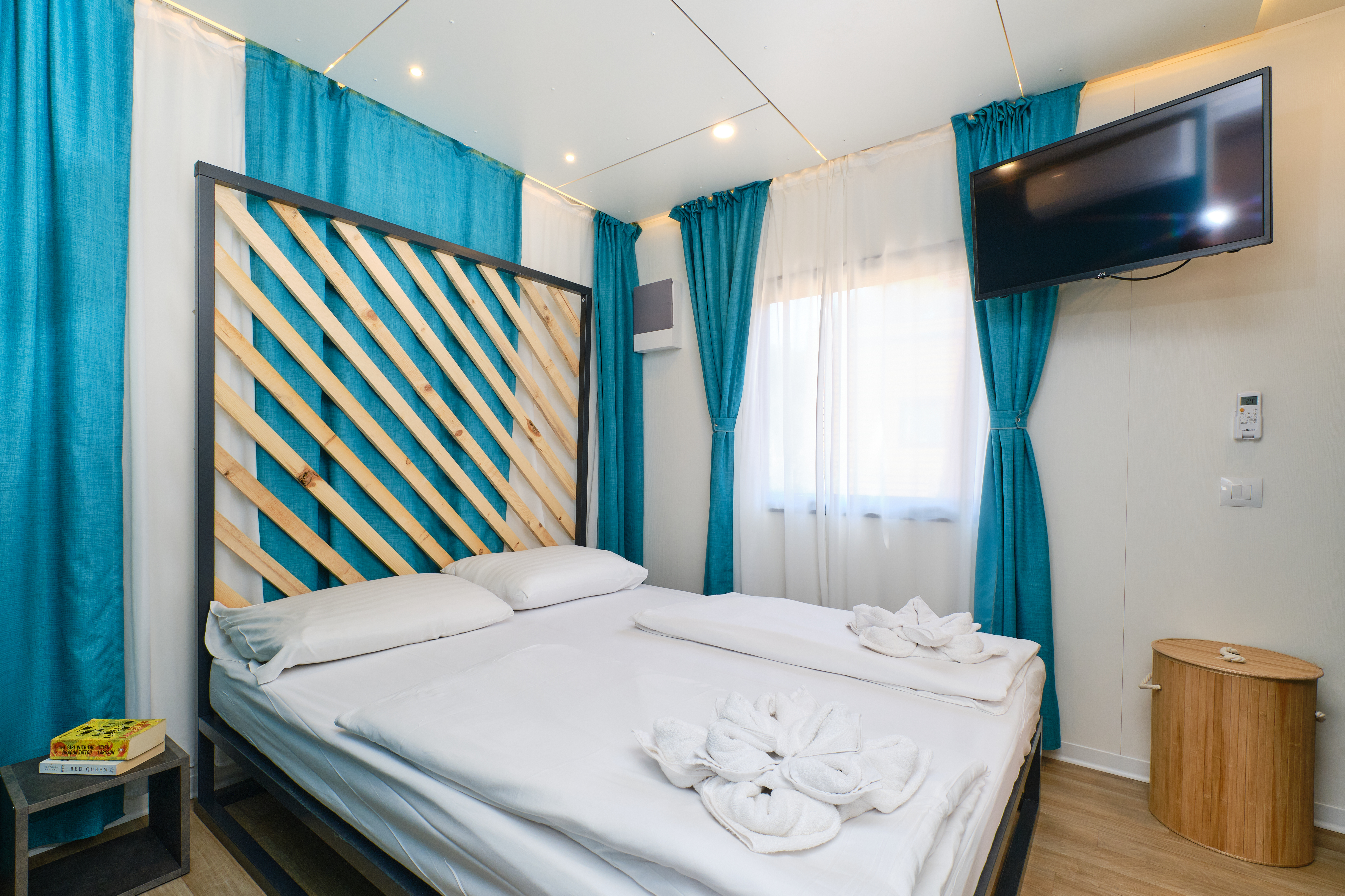 Glampingunterkunft: Freedhome Doppelzimmer - Luxuriöse Mobilheime Typ Freed-Home