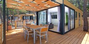 Luxuscamping - Swimmingpool - Luxuriöse Mobilheime- Typ: Freed-Home - Luxuriöse Mobilheime Typ Freed-Home auf Camping Cikat