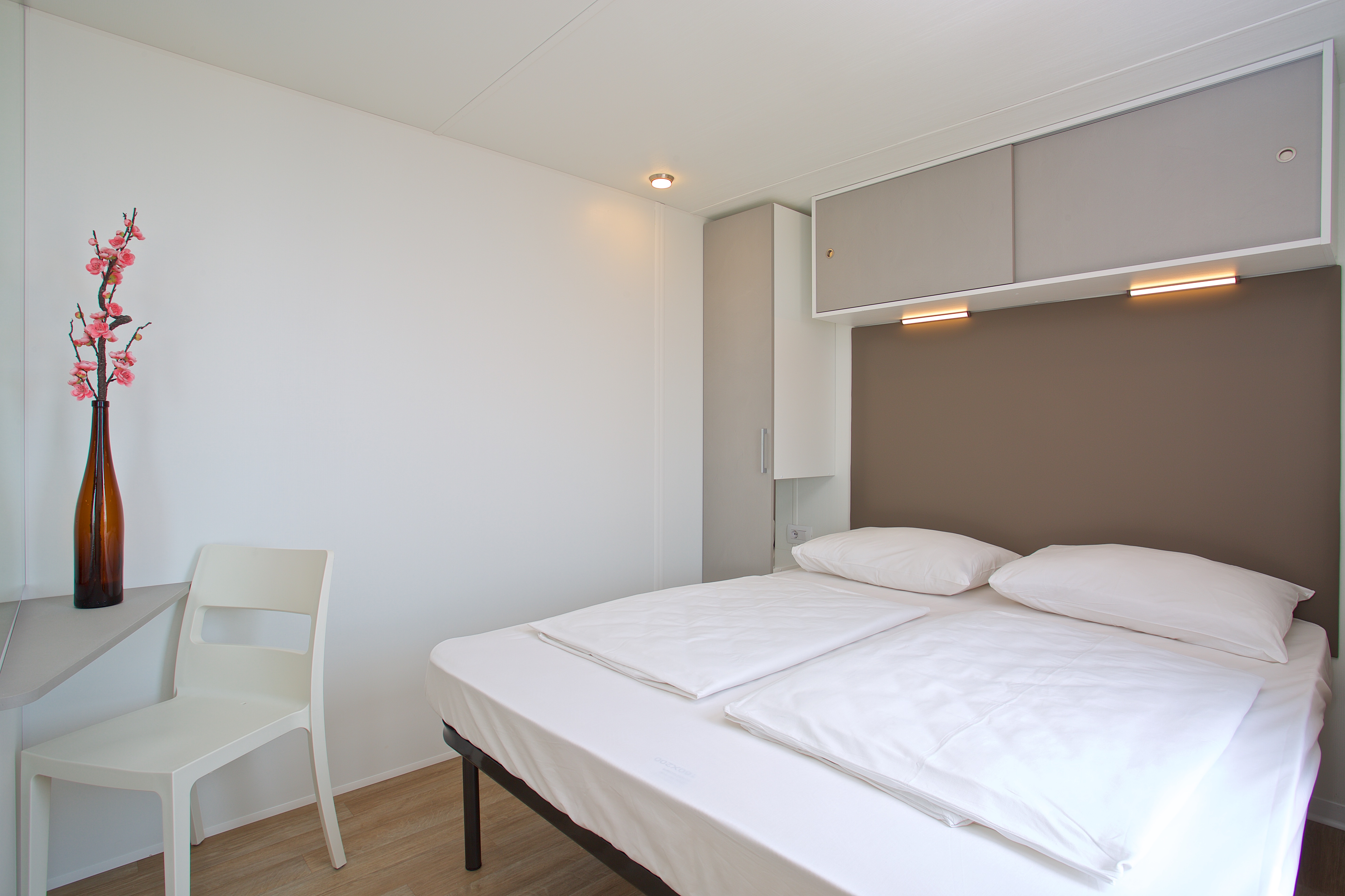 Glampingunterkunft: Bett - Mobilheime Typ C