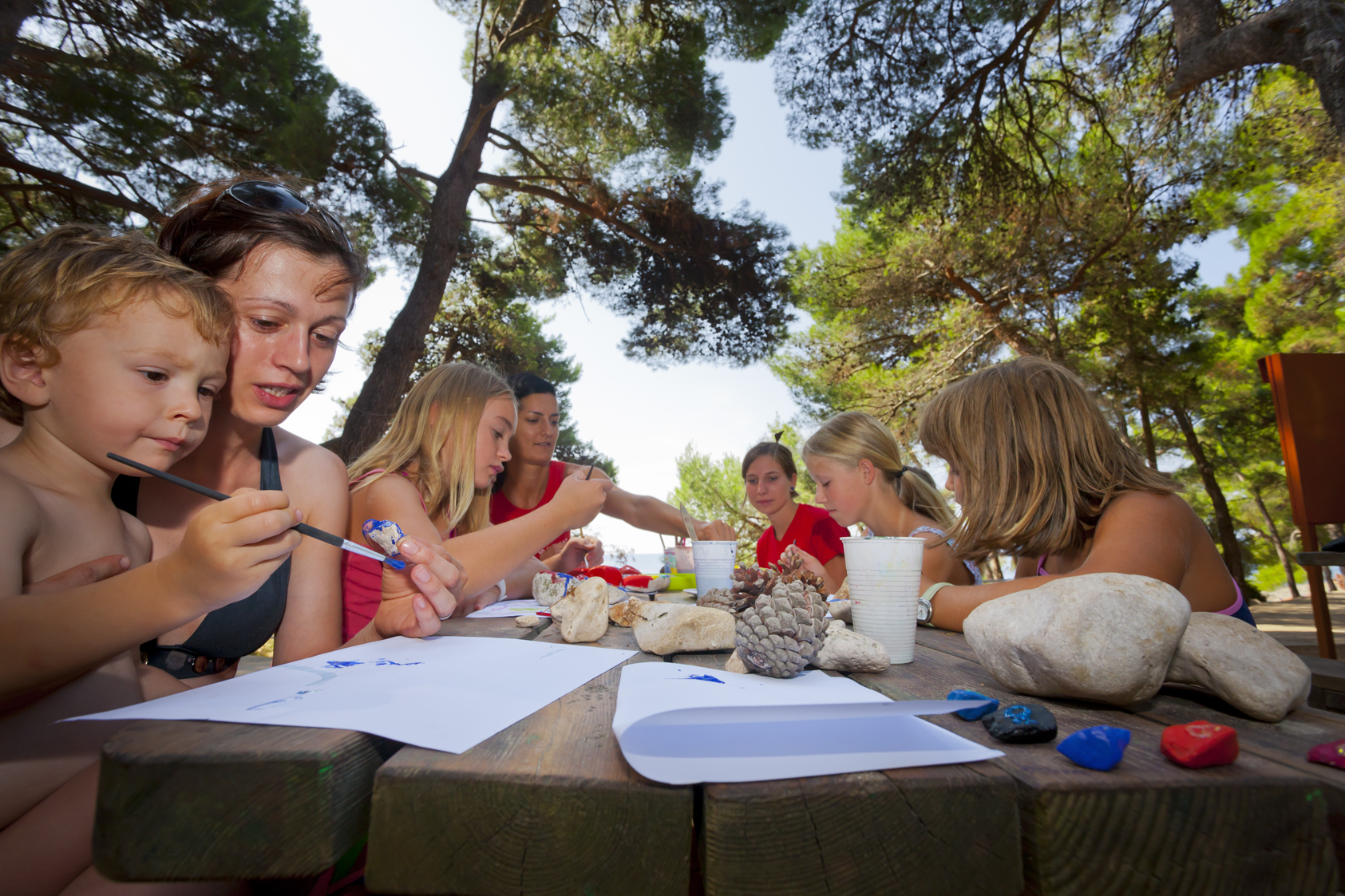 Glampingunterkunft: Kinderanimation - Mobilheime Typ C