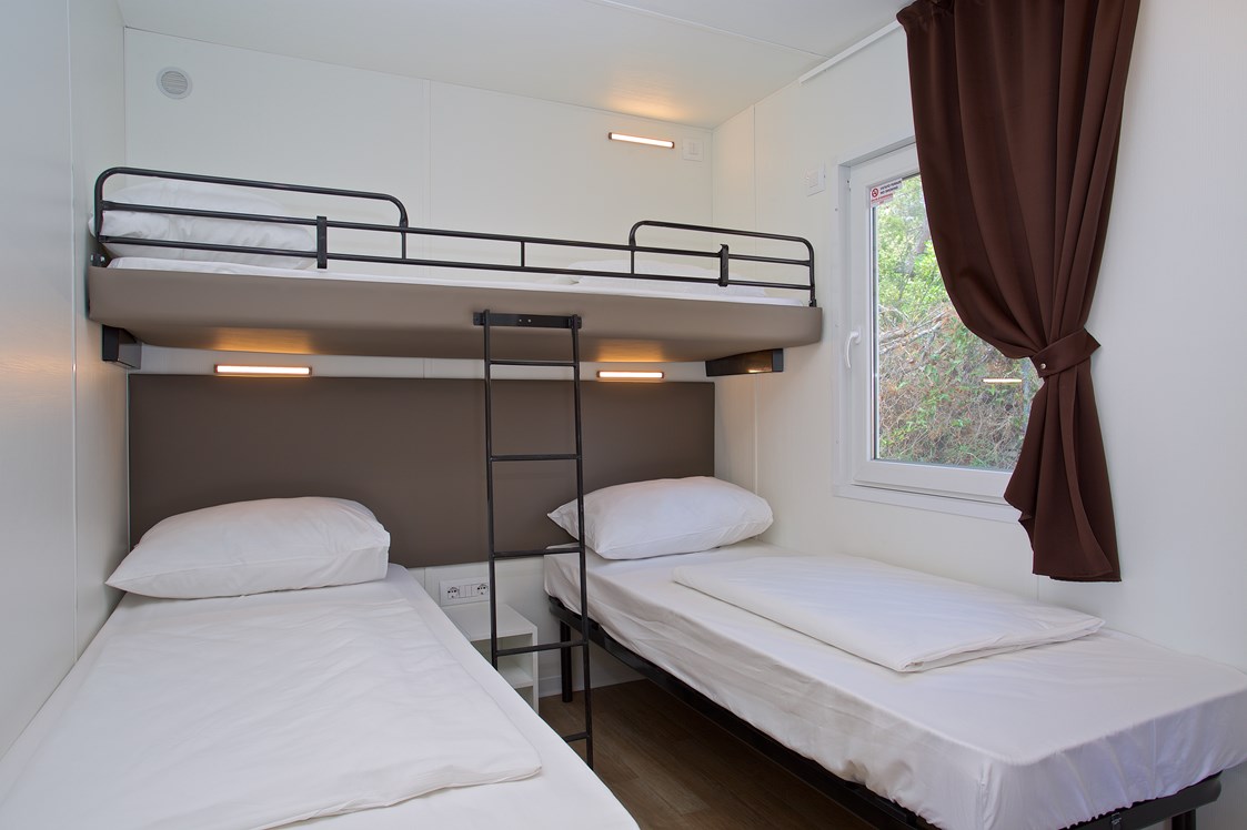 Glampingunterkunft: Schlafzimmer  - Mobilheime Typ C auf Camping Cikat