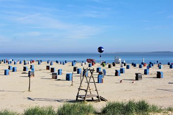 Glampingunterkunft: Strand Dornumersiel - Pipowagen auf dem Campingplatz am Nordseestrand in Dornumersiel